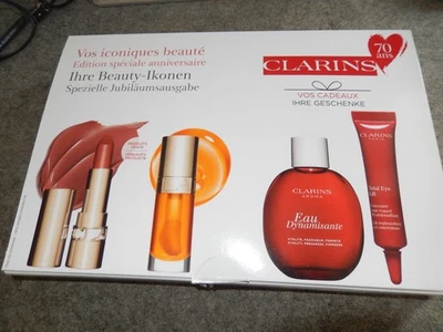 CLARINS Geschenkset 70-Jähriges Jubiläum Ihre Beauty-Ikonen. NEU OVP - Bild 1 von 2