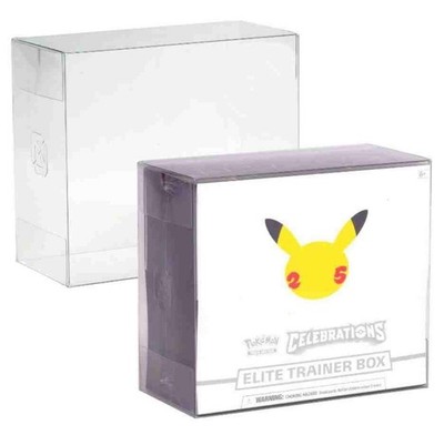 Evoretro Display Case PET Gehäuse für Elite Trainer Boxen Pokemon NEU OVP !