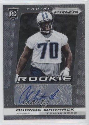 2013 Panini Prizm Chance Warmack #210 Rookie Auto RC 0ja2