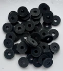M6 Rubber Washers- 19.2mm O/D X 6.3mm I/D X 3mm Thk, various quantities