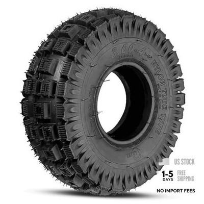 3.00-4 260x85 Off Road Outer Tire Fit for Razor E300 3.00-4 outer tire black