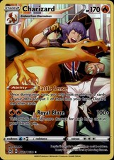 charizard with trainer pokemon card Ash Ketchum Charizard