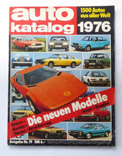 Auto Katalog   1976  ★ 210 Seiten hunderte Fotos 1000 de Daten und Preise ★