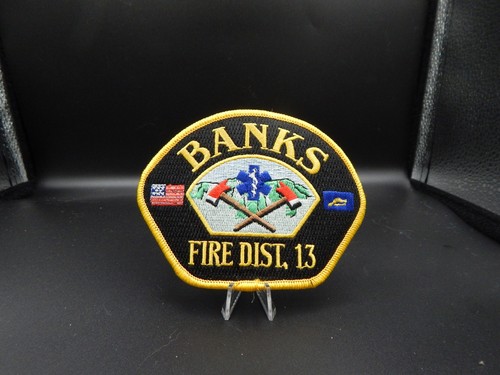 ! Selten! Banks Oregon Fire Department Patch