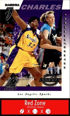 1997 Pinnacle Inside WNBA - #22 Daedra Charles NM Set Break