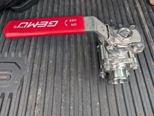 GEMÜ ball valve.