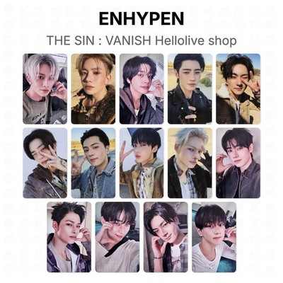 ENHYPEN THE SIN : VANISH Hellolive shop Official Photocard KPOP Special Gift