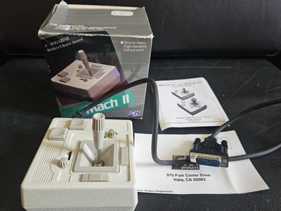 IBM PC Analog Joystick MACH II 1990s Vintage CIB