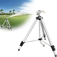 Heavy Duty Impact Sprinkler on Tripod Base,36 Inch Tripod Sprinkler with Brass N