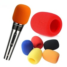 5pcs Handheld Dynamic Microphone Sponge Foam Windscreen Sponge Cover
