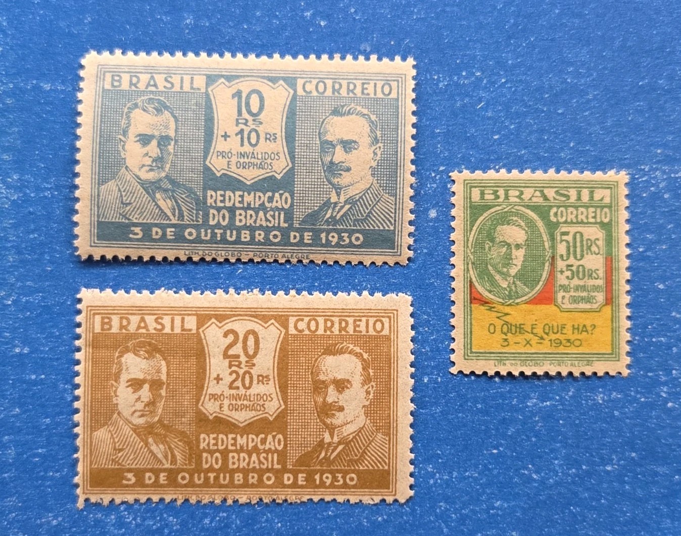 Brazil Stamps, Scott 342-344 MNH