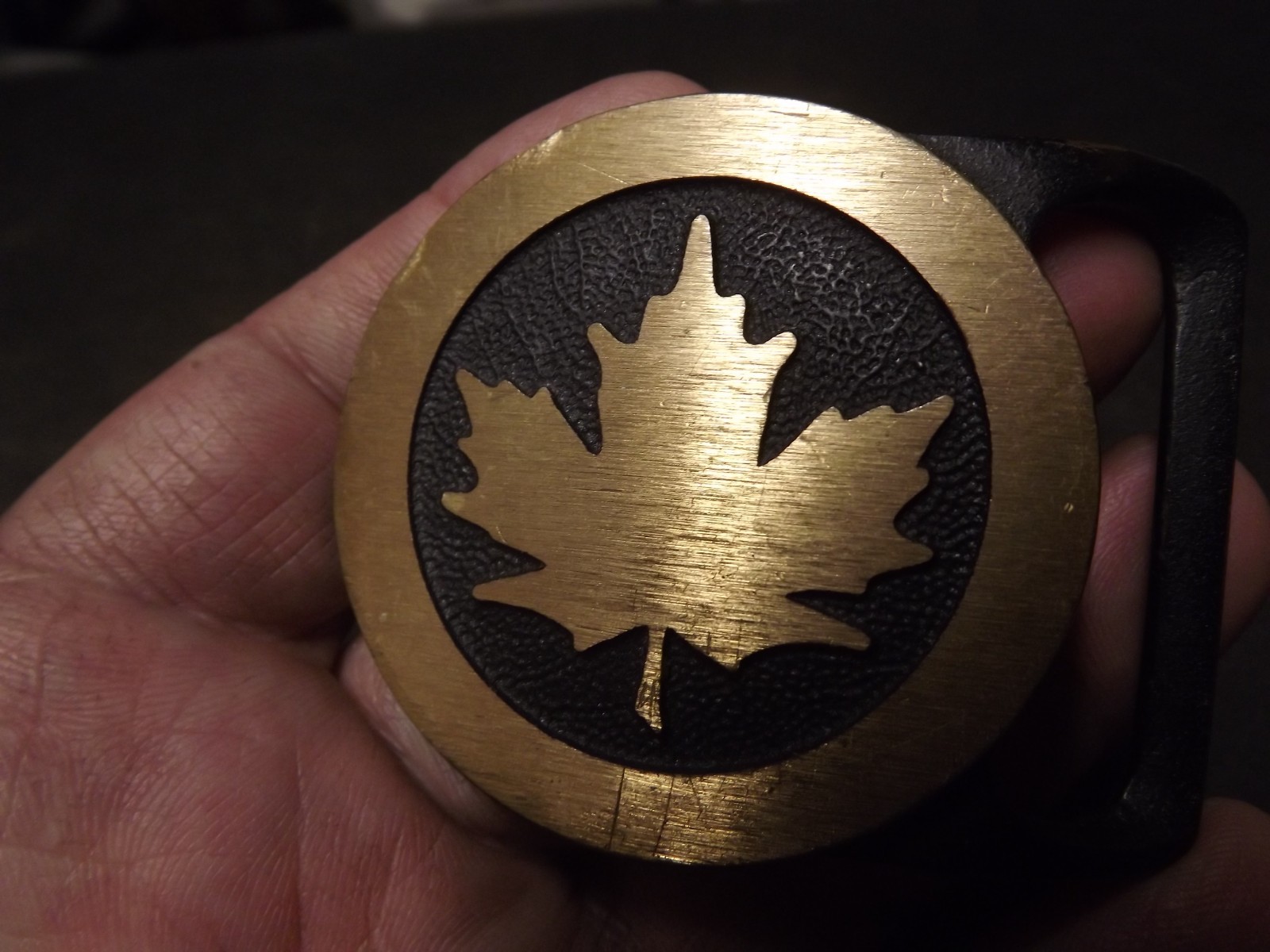 Tech Ether "Maple Leaf" Solid Brass USED Vintage … - image 9