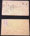 Civil War Patriotic -Two Scarce Soldiers Letter's - 4th New York Horse Artillery