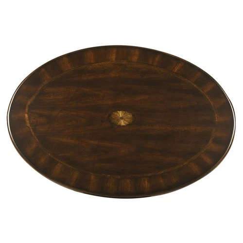 Butler Specialty Company Oval Cocktail Table In Cherry - Picture 1 of 3