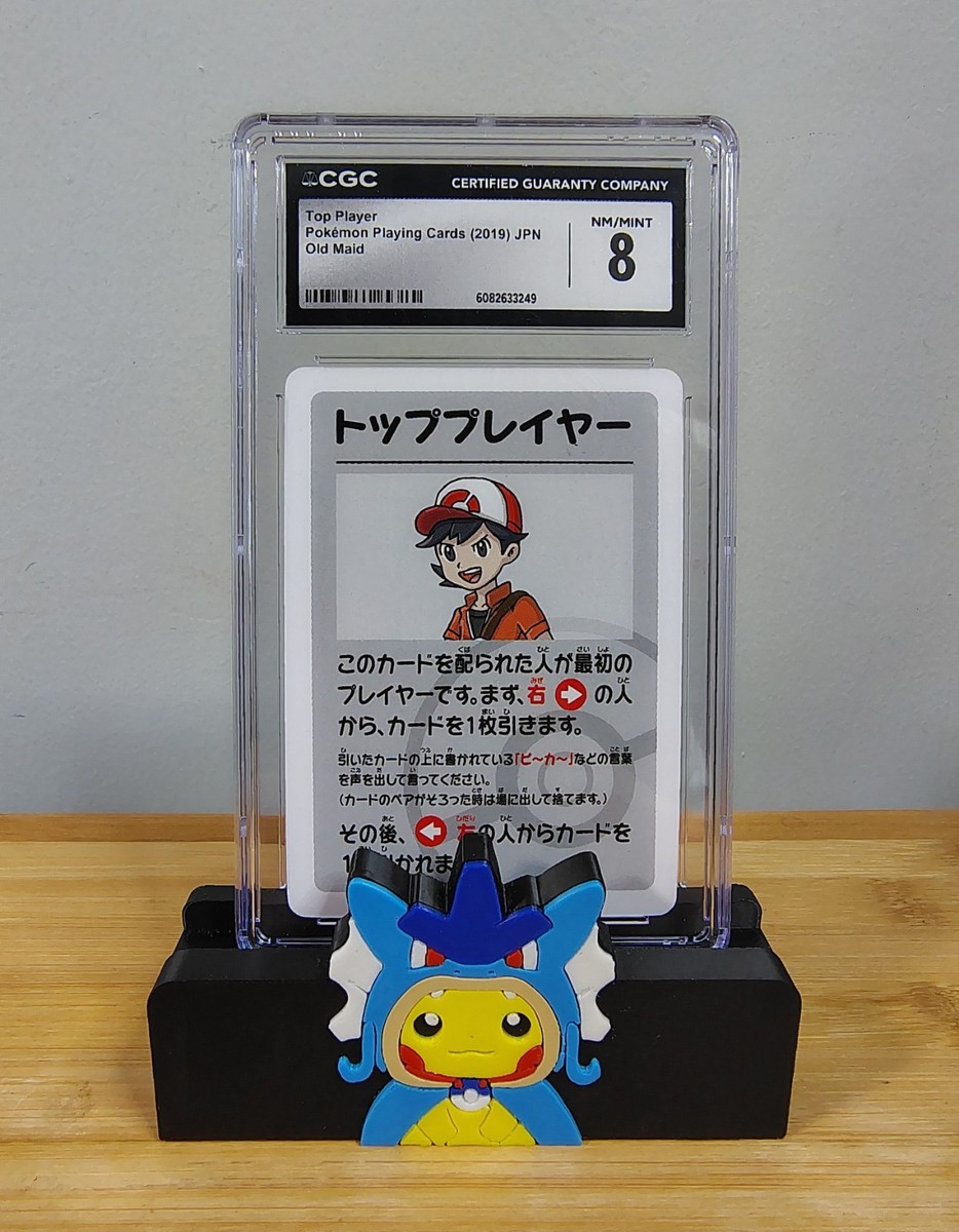 Pokmon Top Player Old Maid CGC 8 Japanese 2019 Playing Card Pikachu | eBay