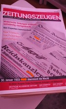 Zeitungszeugen, Komplett,seltene Nachdrucke, 2. Weltkrieg