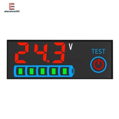DC 7-55V LED Indicator Voltage Acid/Li-ion Universal Battery Charge Indicator