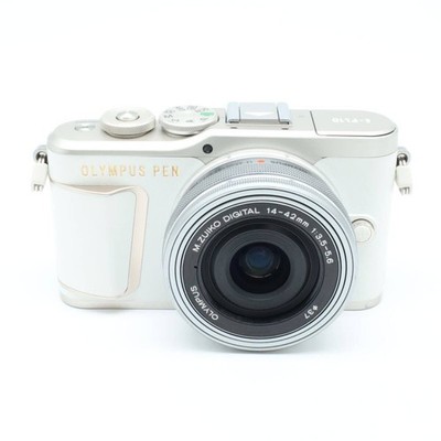 Ｅ－ＰＬ１０　１４－４２ＥＺ　ＫＩＴ Olympus PEN E-PL10 14-42mm EZ Lens Kit White w/ 2223 Shots 108607