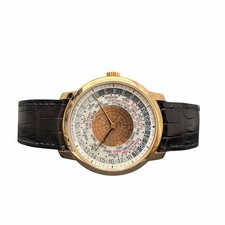 Vacheron Constantin Patrimony Traditionnelle Rose Gold WORLD TIME Watch 86060
