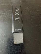 SimpliSafe Key Fob Remote Control Model SSKF3 Black For SimpliSafe System 