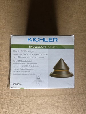 Kichler Showscape Olde Bronze 12-volt Low Voltage LED Deck Light
