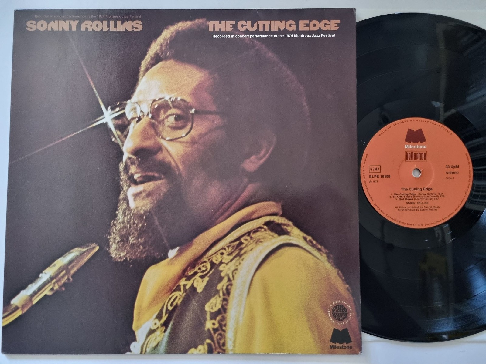 Sonny Rollins - The Cutting Edge Vinyl LP Germany