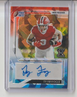 TY FRAYFOGLE 2021 PRO SET #PA-TF2  RC AUTOGRAPH SN /5
