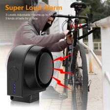 Bike USB  Anti Theft Alarm Charging with Remote Vibration Sensor Security System