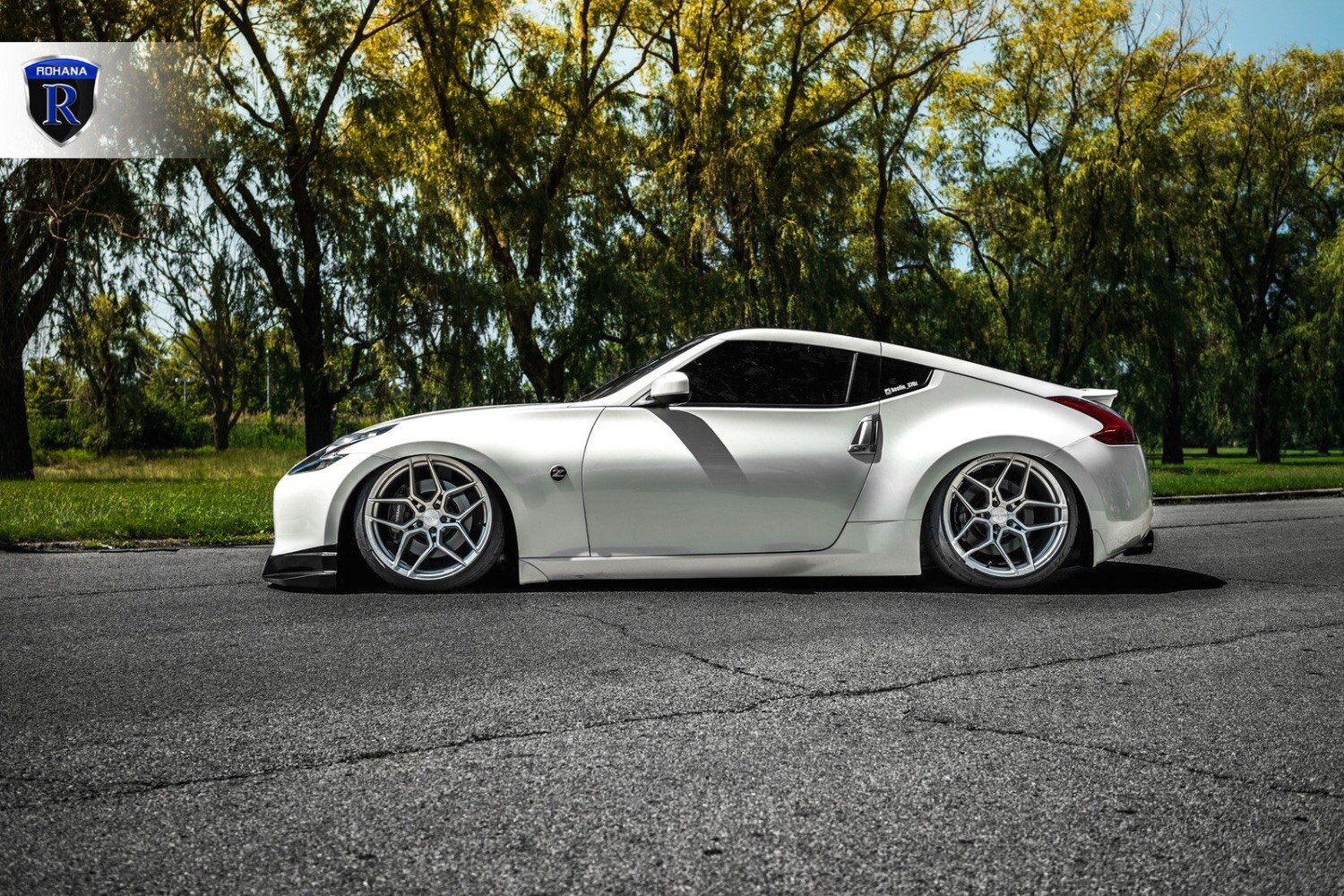 20” ROHANA RFX11 BRUSHED TITANIUM CONCAVE WHEELS FOR MASERATI GHBLI QUATROPORTE