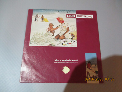 (49) 7'' Single Vinyl - Louis Armstrong - What A Wonderful World