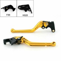 Lang Brems Kupplungshebel FüR Kawasaki ZX10R 06-14 ZX6R Z1000 07-14 Gold BE