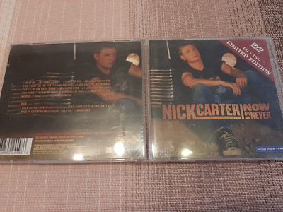 CD & DVD NICK CARTER - NOW OR NEVER - LIM. EDITION