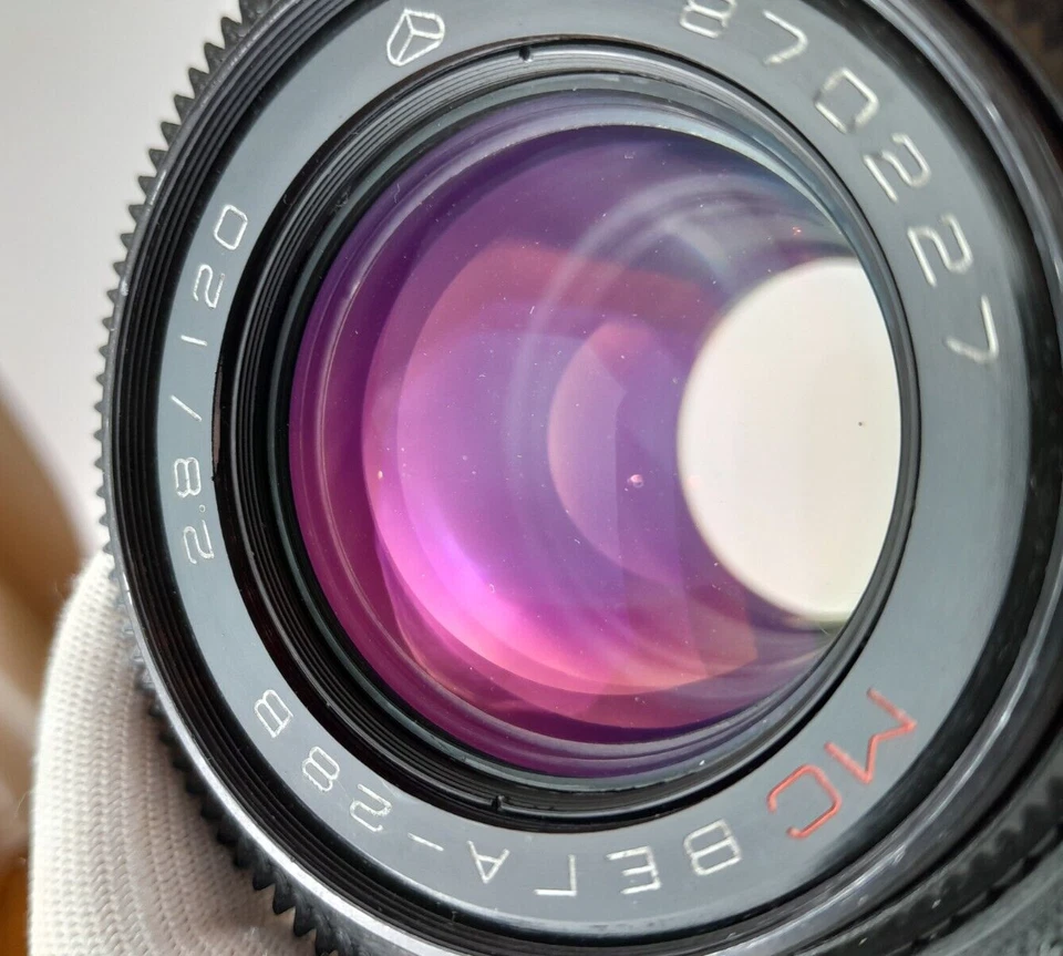 MC Vega-28B f/2.8 120mm Vintage Arsenal Factory Top Lens Cine Mod ARRI PL mount - Image 4 of 4