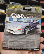 Custom Design - Fast And Furious - Eclipse Spyder Hot Wheels Premium Card
