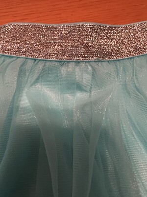 garanimals 12 months blue and silver tutu