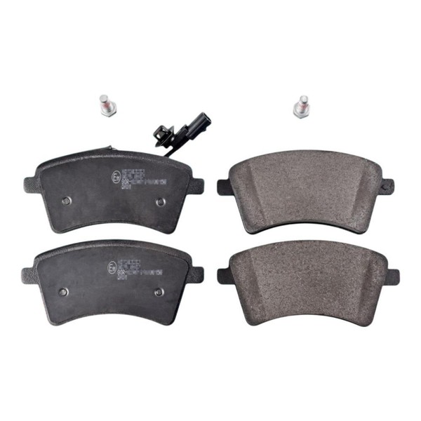 Febi Bilstein BremsbeläGe Bremsbelegsatz Vorne FüR Renault Kangoo/Grand-image