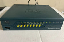 Cisco ASA 5505 Fast Ethernet Firewall Security Appliance VPN NO POWER ADAPTER