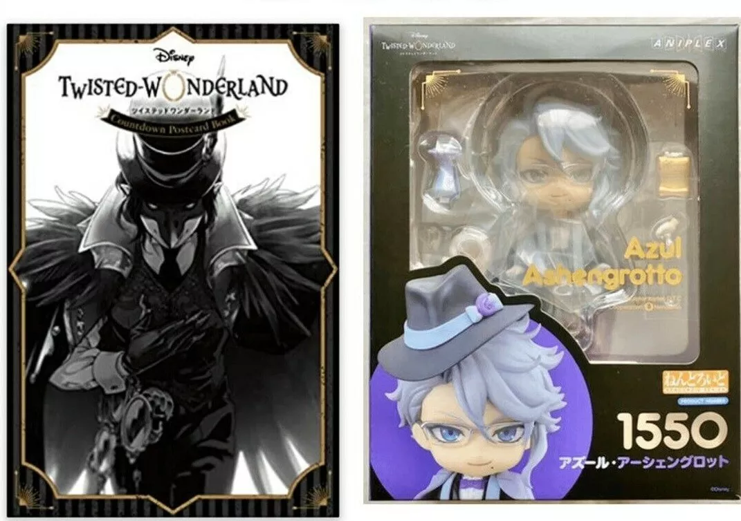 Nendoroid #1550 Azul Ashengrotto + Postcard Book Set Disney Twisted Wonderland