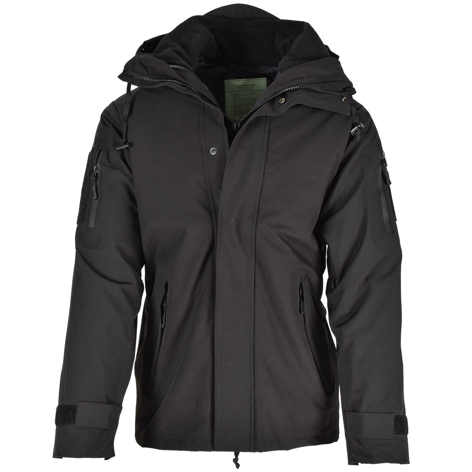 Mil-Tec brand Parka w winter liner warm Black jacket waterproof Men Rain Gear
Opens in a new window 