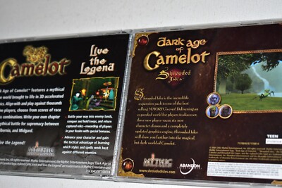 Dark Age Of Camelot: Shrouded Isles (PC, 2002) – NEUF Scellé, Extension, Boîte Détaillée