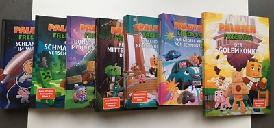 Paluten - Minecraft Freedom 1+2+3+4+5+6+ Der Golemkönig im Set - Geb. Neu - DHL