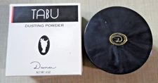 Vintage TABU by Dana Perfumes Luxurious Dusting Powder - Classic Fragrance NEW