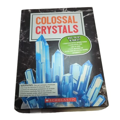Colossal Crystal Kit Christmas Science Rainy Day Education