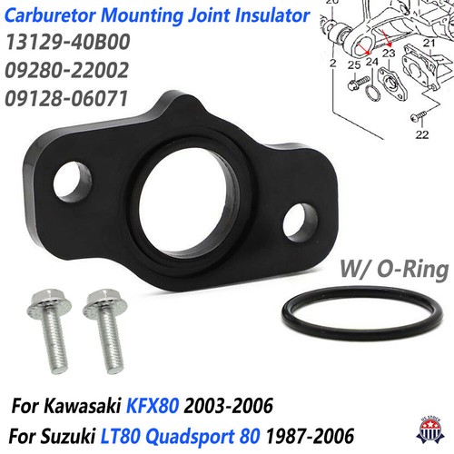 Junta Aislante De Carburador ORing 1312940B00 Reemplazo Para Suzuki LT80 Quadsport 80 19872006 | En Línea