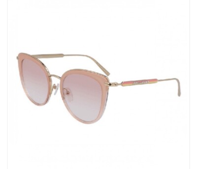 LONGCHAMP LO661S-750-53  Sunglasses Size 53mmmm 140mmmm 20mm Peach Longchamp Butterfly Sunglasses LO661S 750 Peach/Gold 53mm  main image 4