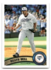 Heath Bell 2011 Topps Baseball #178 San Diego Padres