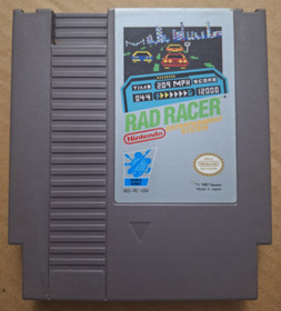 Iron Tank + Rad Racer Nintendo Entertainment System NES Lot Cart Only