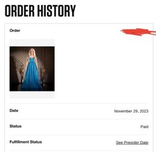 ๐๐ Barbie Supermodel Claudia Schiffer Doll in Versace Gown IN HAND ๐๐