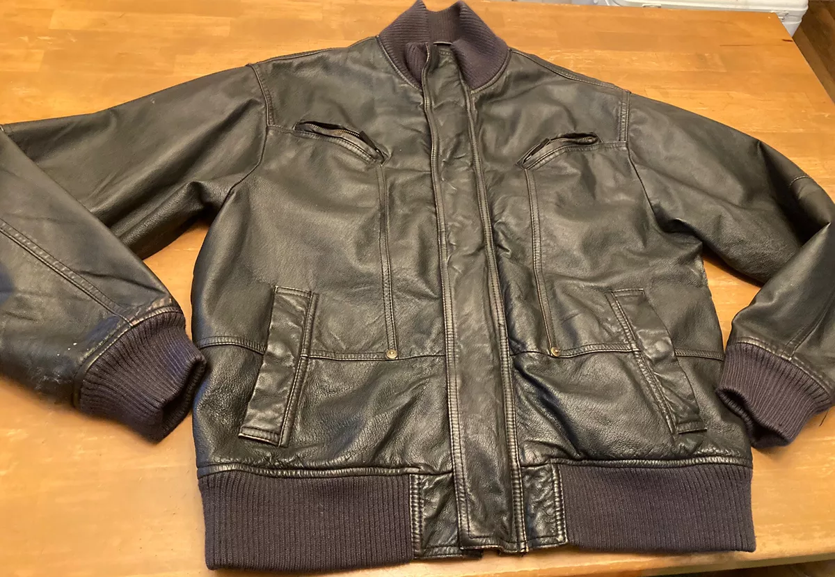 Marc ecko leather clearance jacket