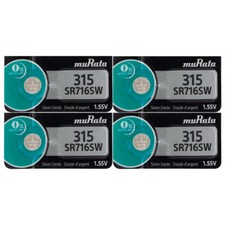 Murata Watch Button Cell SR716SW 315 4x